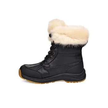 UGG Adirondack Boot Iii Fluff Fleece Lined Black Women's