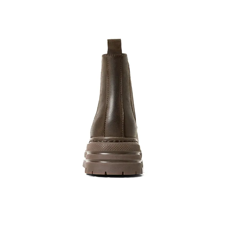Q.VONTON Chelsea Boots Women's Dark Brown-3