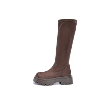 EBLAN Knee high Boots Women's Coffee