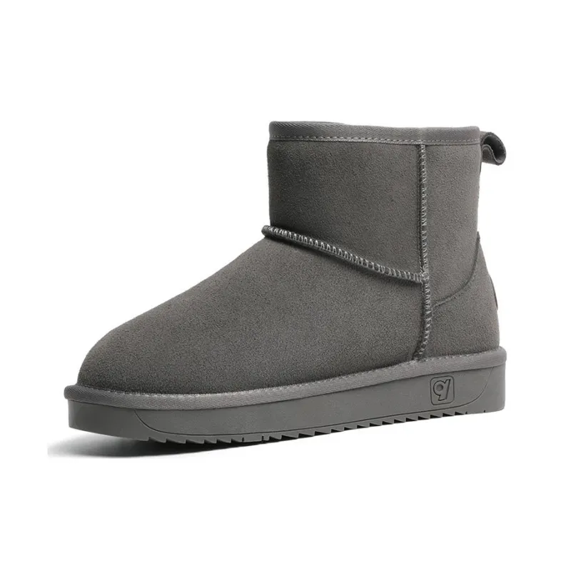 GIGIRYO Warm Wear-Resistant Slip-Resistant Short Snow Boots Women's-3