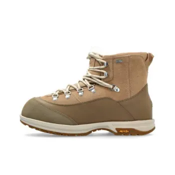 UGG W Brecken Thermal Abrasion Resistant Short Snow Boots Women's Brown
