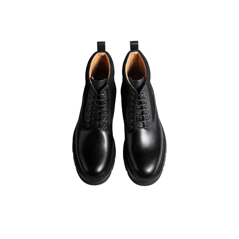 THOM WILLS Short Martin Boot Men's Black-2