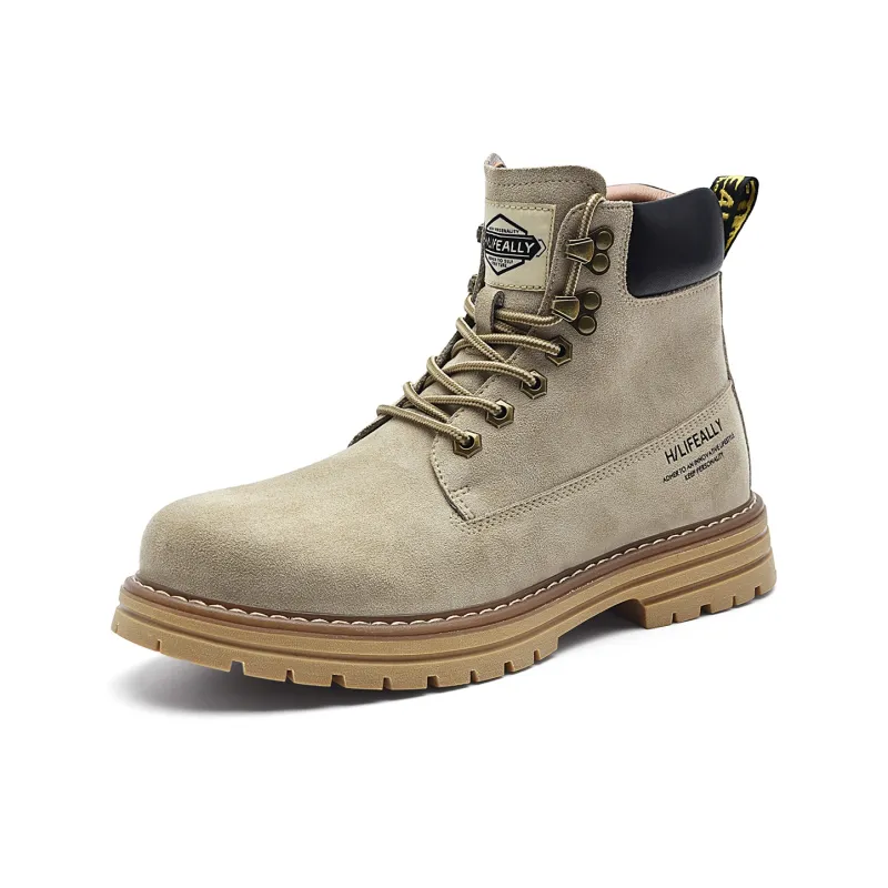 HLA Short Martin Boot 3.5cm Men's-4