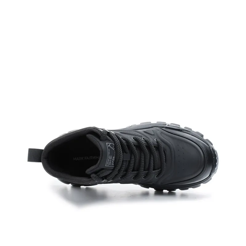 FAIRWHALE Short Outdoor Boots Men's Black-4