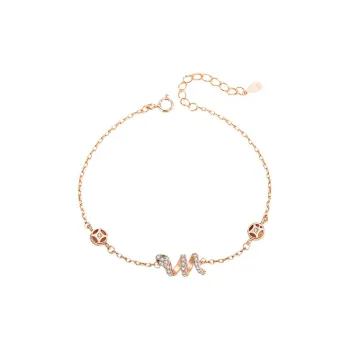 Chongqing Gold Store S925 Silver Bracelets Unisex