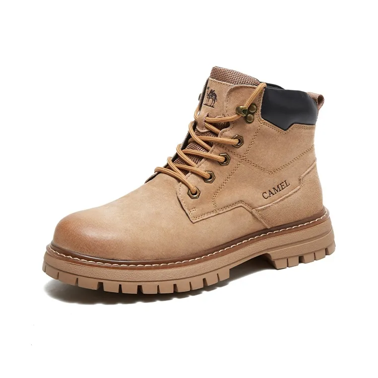 CAMEL Short Outdoor Boots Men's Fleece-Lined-8