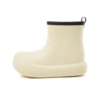 AGSDON Rain Boots Women's Gold/Light Yellow