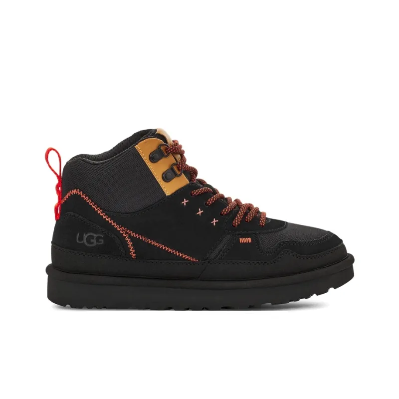 UGG Highland Hi Heritage Shoes 'Black' Women's-1