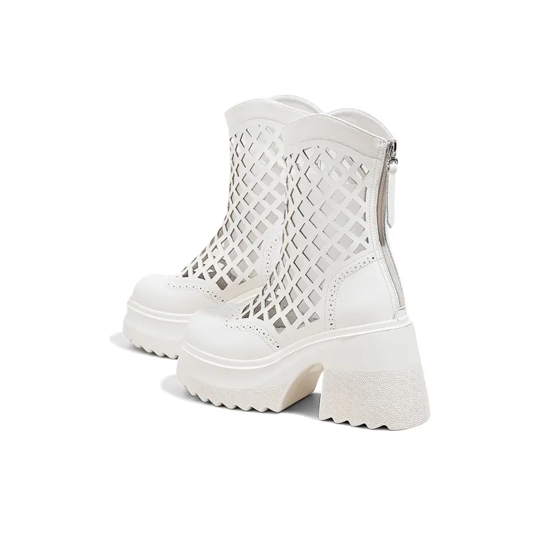 A Poinsettia Princess Ankle Boots Women's-1