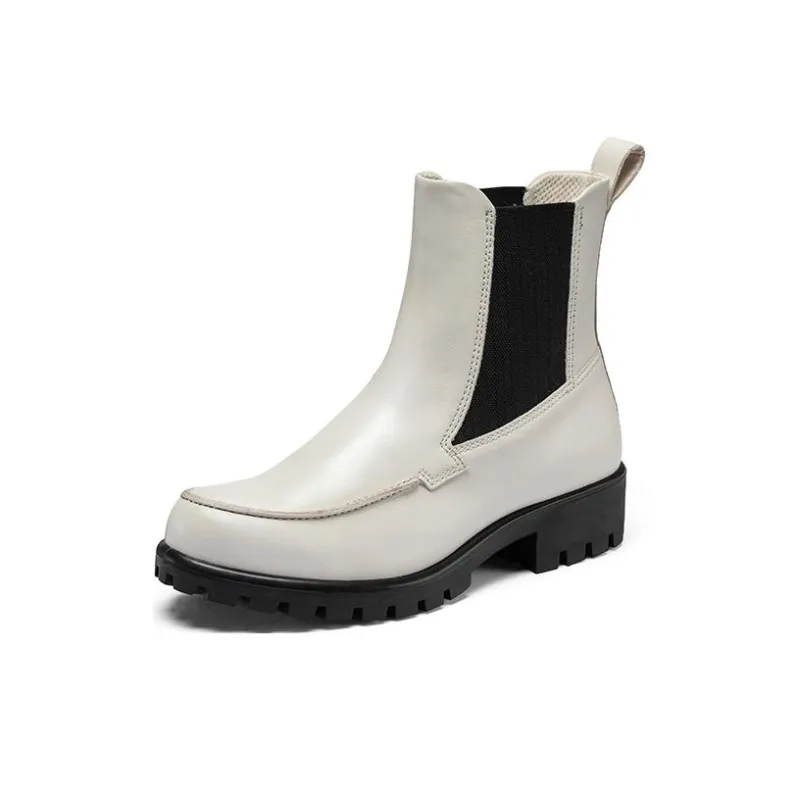 Ecco Modtray Chelsea Boots Women's Lime Gray-1