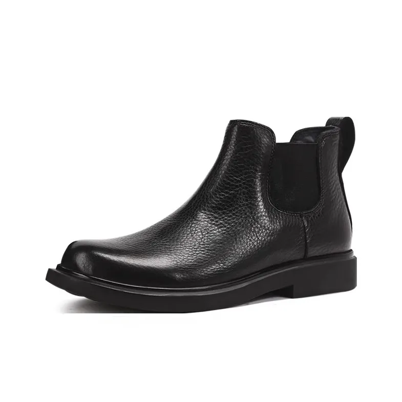 Voguhomme Chelsea Boots Men Black-0