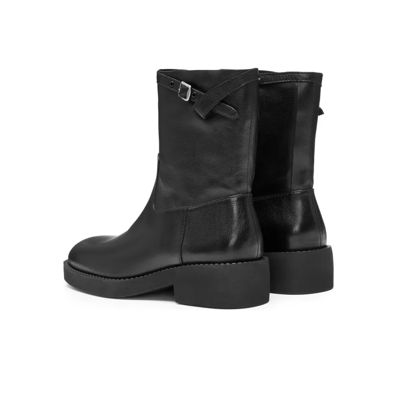 Staccato Ebony Rose Ankle Boots 4.5cm Women's-6