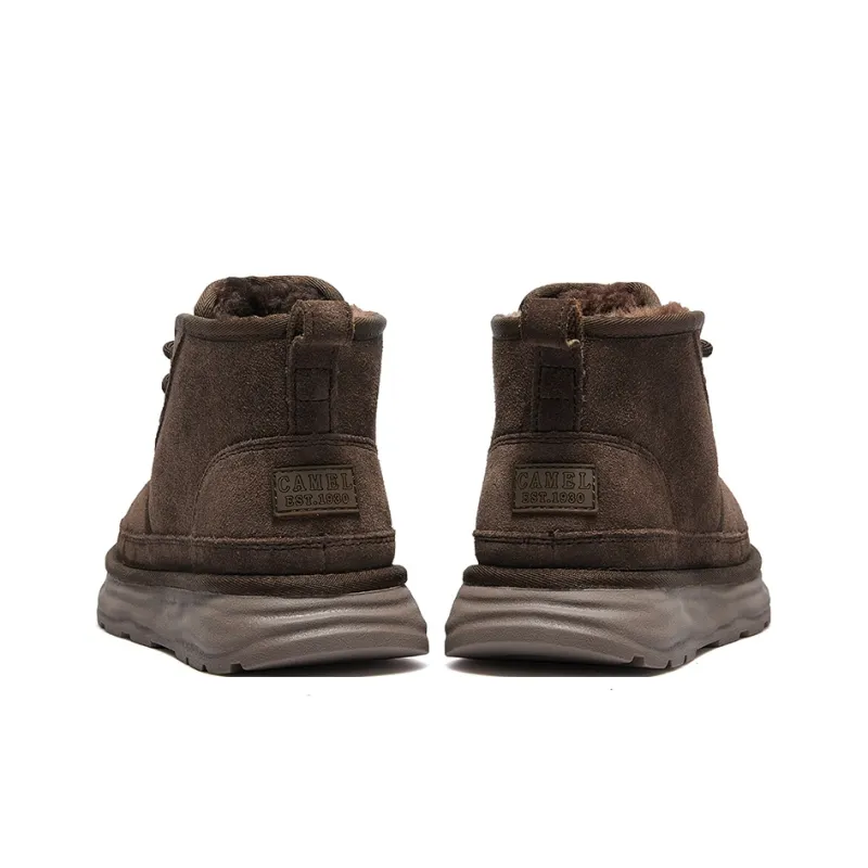 CAMEL Warm And Wear-Resistant Short Snow Boots Men's-8