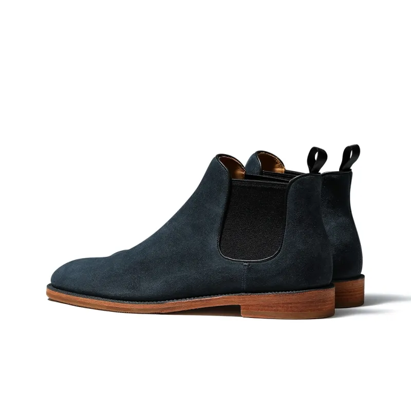 TRUFFAUT Crew Chelsea Boots 2.8cm Men's-14