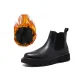 Black Fleece-Lined