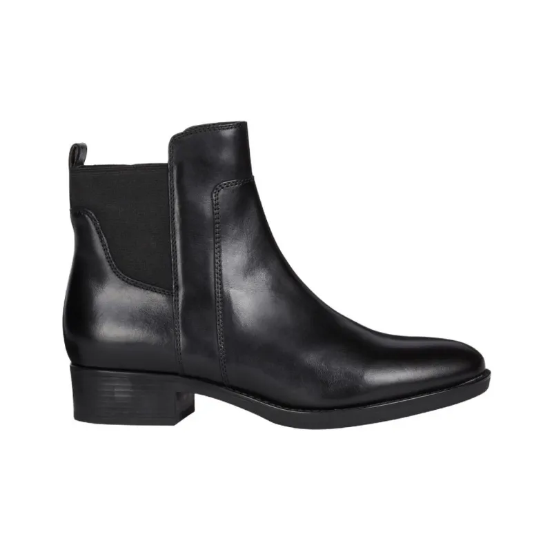 GEOX Short Chelsea Boots 3.5cm Women's Black-1