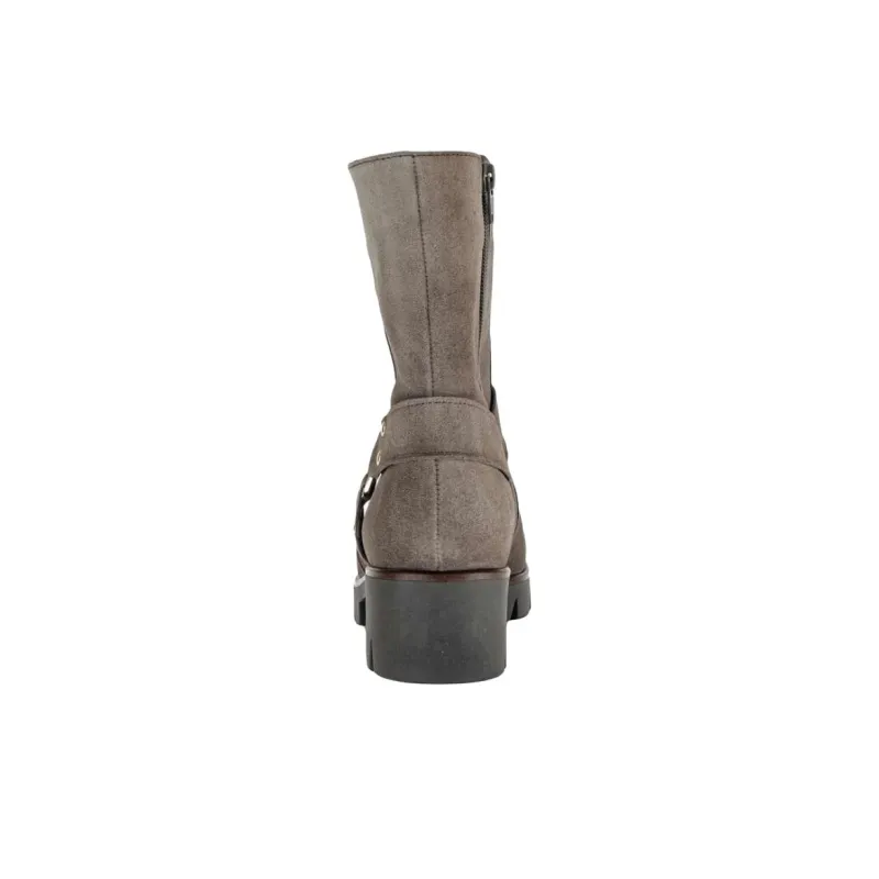 Gabor Ankle Boots Women's Gray Brown-4