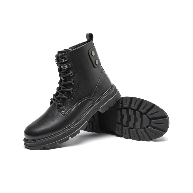 TRUMPPIPE Short Martin Boot Men's Black-2