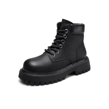 Strongman 3515 Martin Boot Women's Black Yellow