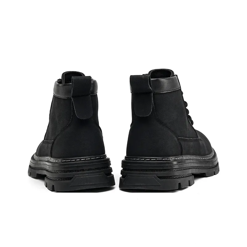 TRUMPPIPE Short Martin Boot Men's Black-4
