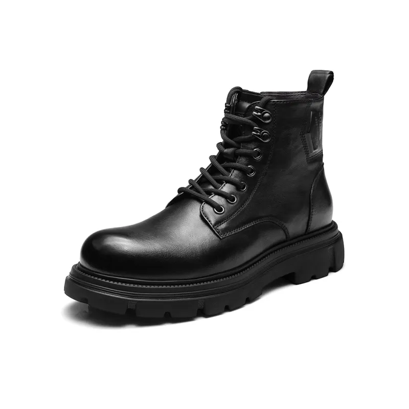 Strongman 3515 Martin Boot Men's Black Brown-0
