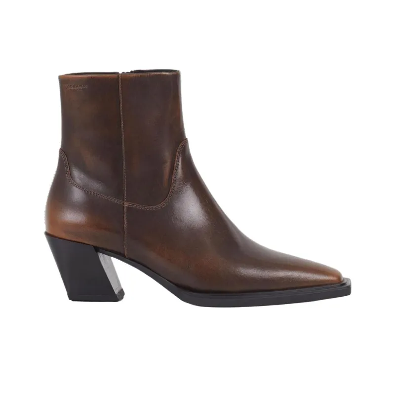 VAGABOND SHOEMAKERS ALINA Ankle Boots 6.2cm Women's Brown-1