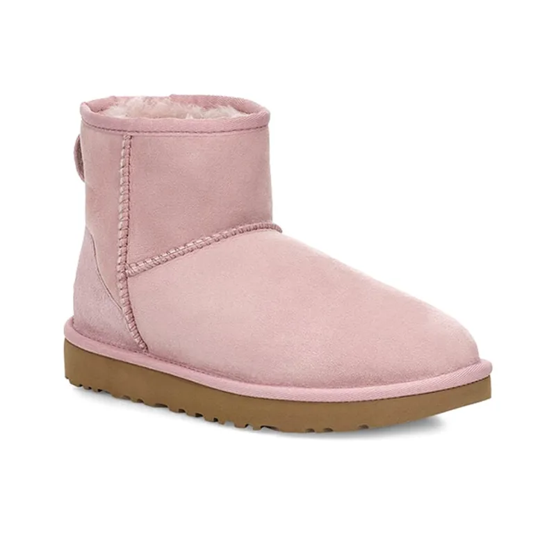 UGG Classic Mini Ii Fleece Lined Pink Women's-2