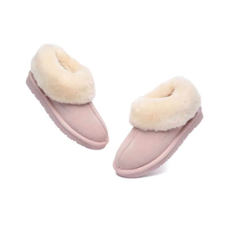 EVERAU Ankle Boots Unisex Chestnut/Gray/Pink-13