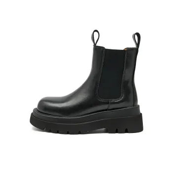 WESTLINK 14cm Chelsea Boots 6cm Women's Black