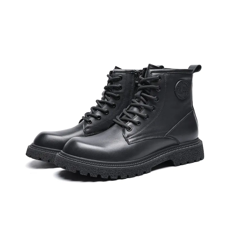 TRUMPPIPE Short Martin Boot Men's Black-13