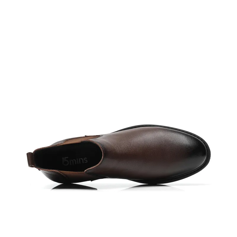15 MINS Chelsea Boots Men's Black-8