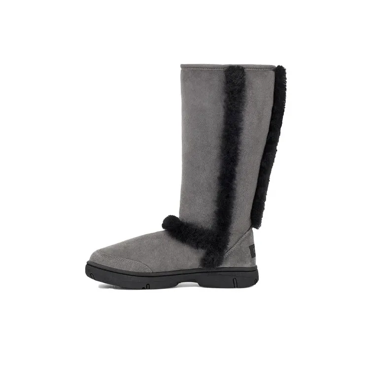 UGG Sunburst Tall Boot Grey Black Women's-0