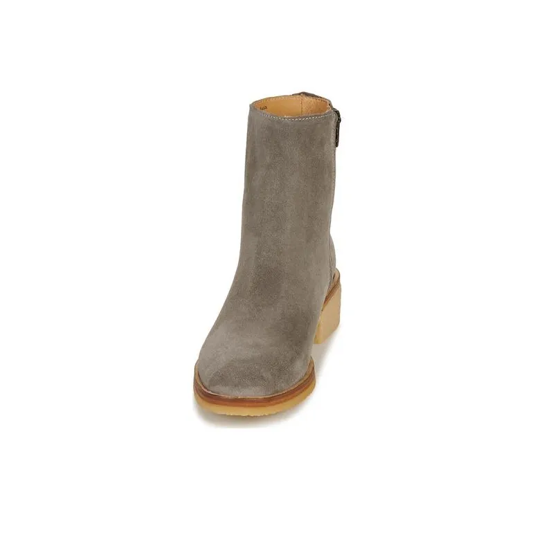 El Naturalista Ankle Boots 2cm Women's Gray-3