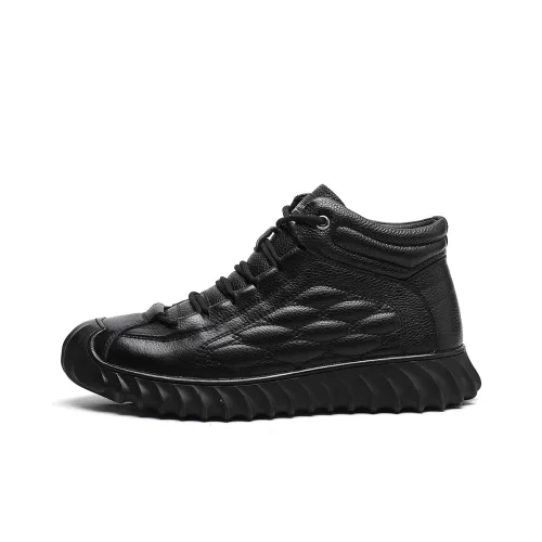 TRUMPPIPE Ankle Boots Men's Black