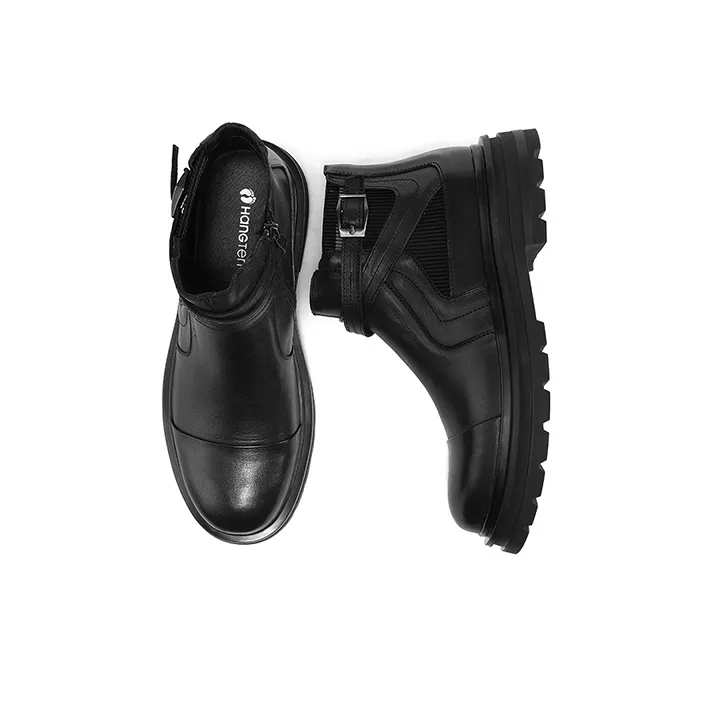 HANG TEN Ankle Boots Men Sub Sauce Black/Cambridge Brown/-6