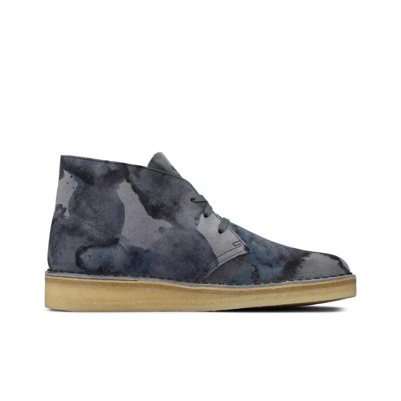 Clarks Originals Desert Coal Blue Camo-1