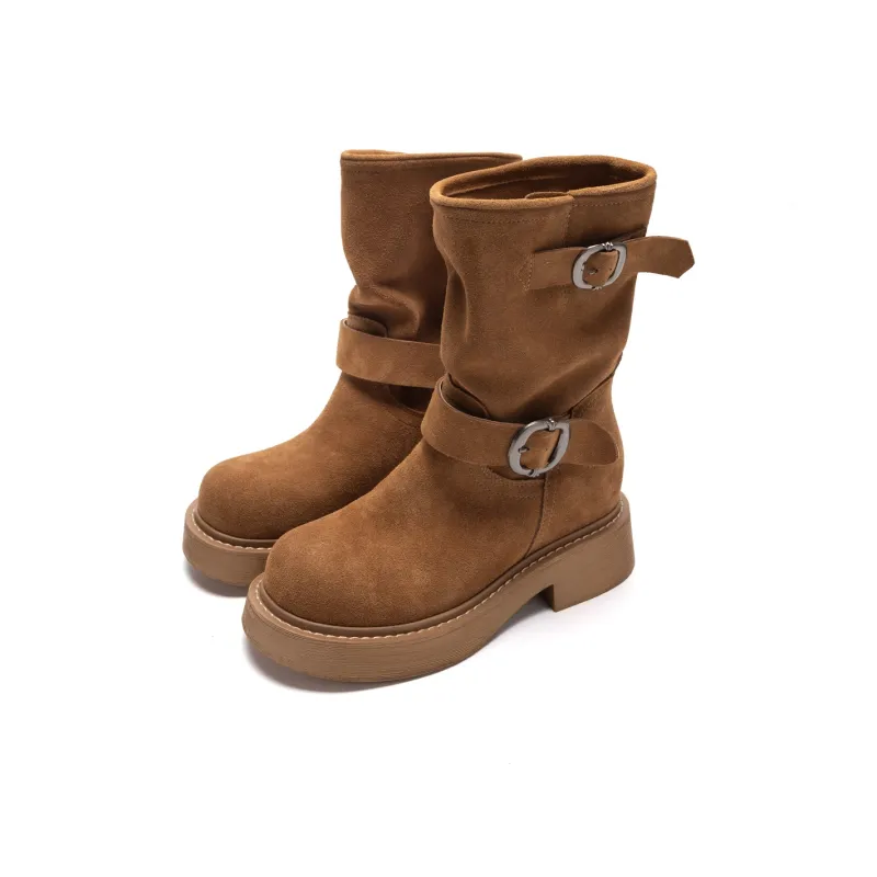 KODI Ankle Boots Women's Camel/Charcoal Black/Coffee-1