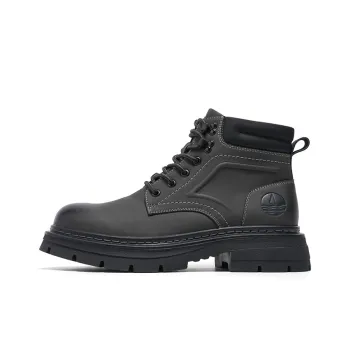 NAVIGARE Small Sailboats Martin Boot Men's Black Gray