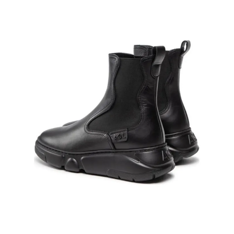 AGL Short Chelsea Boots Women's Black-3