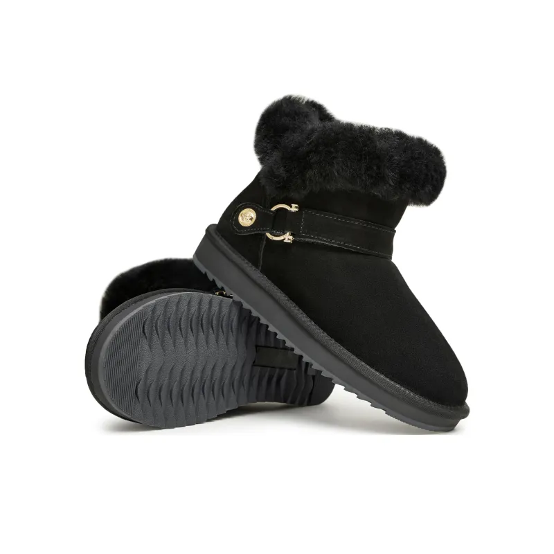 Teenmix Short Snow Boots 3cm Women's-26