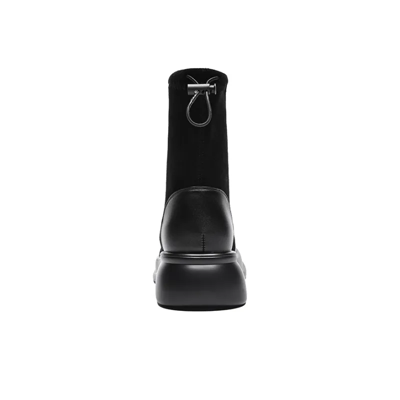 ZHR Ankle Boots 5cm Women's Black-2