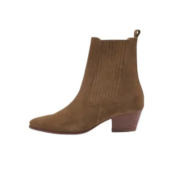 Sandro Short Chelsea Boots Women's Brown