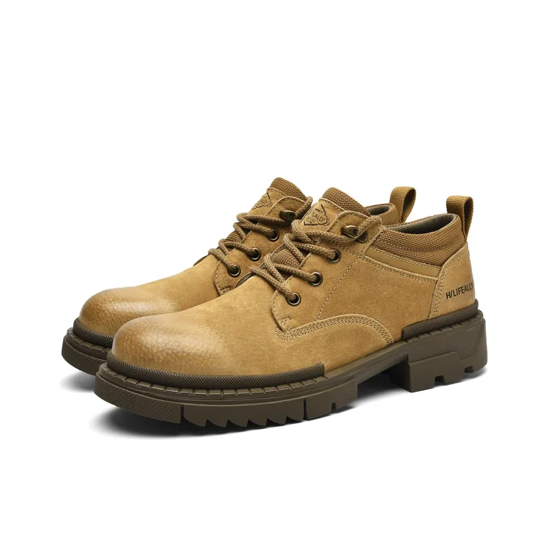 HLA Slip-Resistant Ankle-Length Outdoor Boots Men's-1