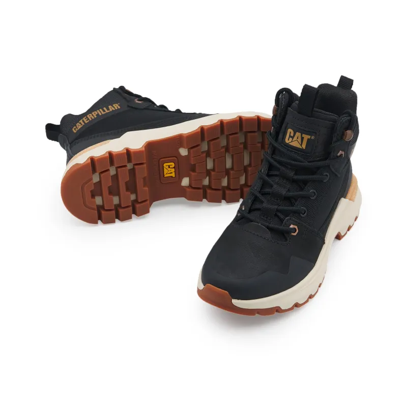CAT Colorado Series Wear Resistant Slip Resistant Short Outdoor Boots Women's Black-2