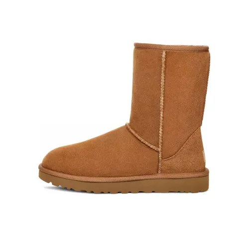 ugg Quarter CLASSIC SHORT Crew Snow Boots Women's Brown