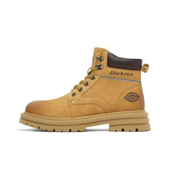Dickies Short Mid Calf Martin Boot Men's Earth Yellow
