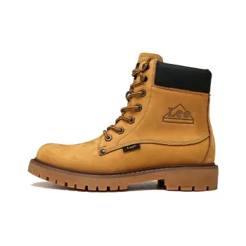 Lee Yellow Boots Short Martin Boot Unisex