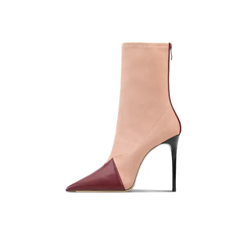 Suyymakk Ankle Boots Women's Burgundy