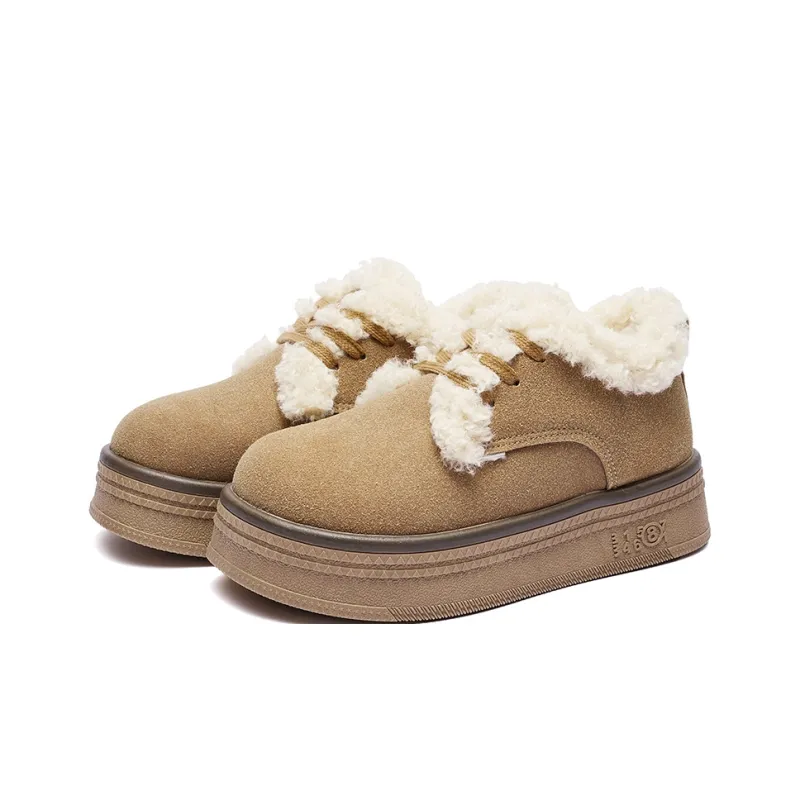 MEXICAN Warm And Wear Resistant Ankle Length Snow Boots Women's-10