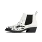 Black White
